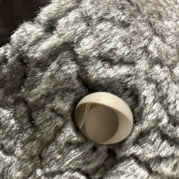 Komitor Textured Union Tag Vintage Coat Gray - Picture 8 of 13